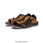 KEEN calçados J8VDXX19 preto/caril uneek ii dedo aberto homens - Image 2