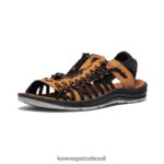 KEEN calçados J8VDXX19 preto/caril uneek ii dedo aberto homens - Image 3