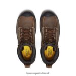 KEEN calçados J8VDXX1 terra escura/goma Fort Wayne 6" (dedo macio) homens - Image 4