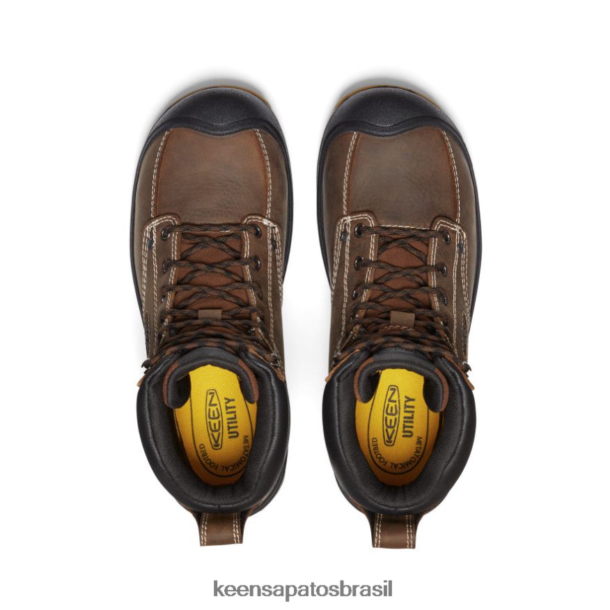 KEEN calçados J8VDXX1 terra escura/goma Fort Wayne 6" (dedo macio) homens - Image 4