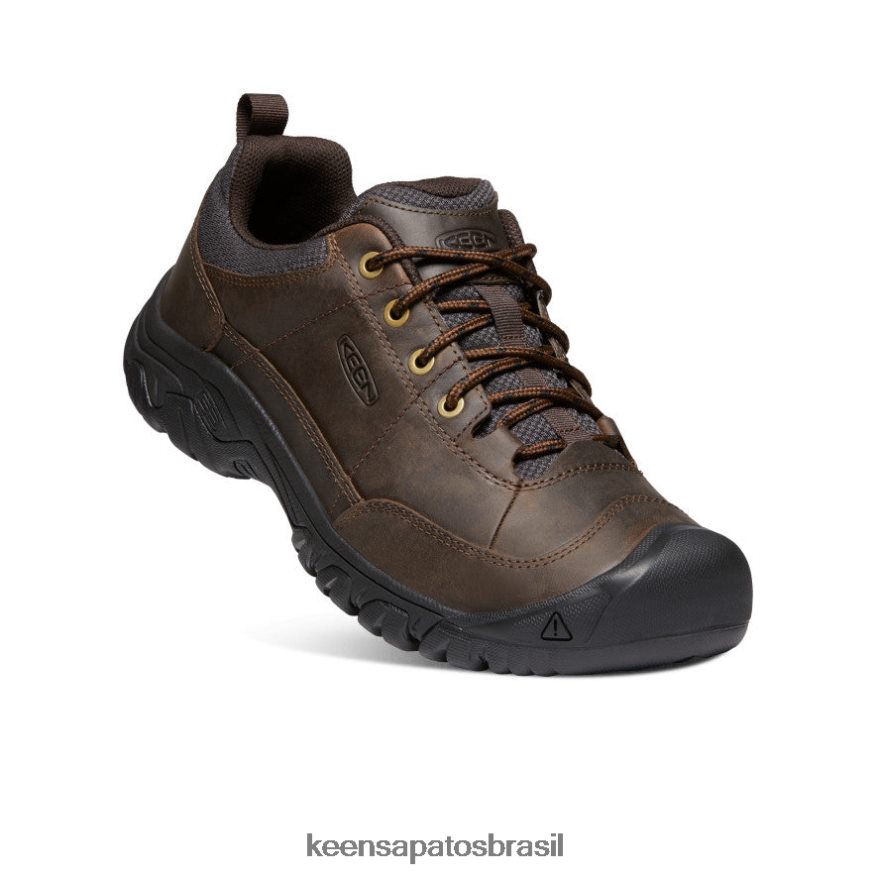 KEEN calçados J8VDXX203 terra escura/cobertura morta sapato oxford targhee iii homens - Image 3