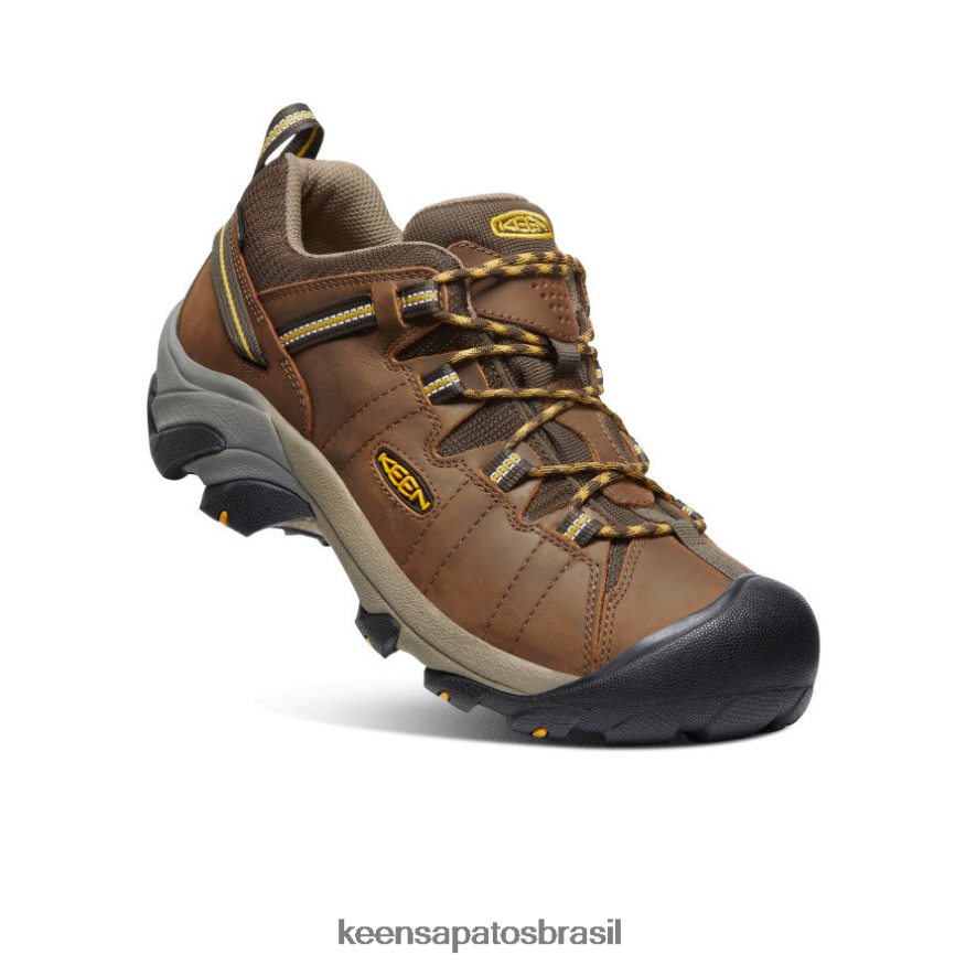 KEEN calçados J8VDXX206 cascata marrom/amarelo dourado targhee ii à prova d'água homens - Image 3
