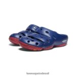 KEEN calçados J8VDXX215 profundidades azuis/tapete vermelho iogue homens - Image 2