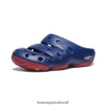 KEEN calçados J8VDXX215 profundidades azuis/tapete vermelho iogue homens - Image 3
