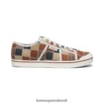 KEEN calçados J8VDXX217 colcha de retalhos tênis de couro colheita eldon homens