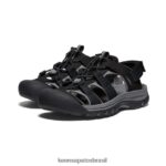 KEEN calçados J8VDXX219 preto/cinza aço sandalia rapids h2 homens - Image 2