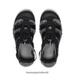 KEEN calçados J8VDXX219 preto/cinza aço sandalia rapids h2 homens - Image 4