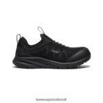 KEEN calçados J8VDXX224 preto vista mudança de energia esd (dedo do pé de fibra de carbono) homens