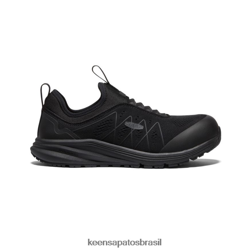 KEEN calçados J8VDXX224 preto vista mudança de energia esd (dedo do pé de fibra de carbono) homens - Image 1