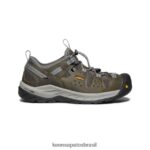 KEEN calçados J8VDXX225 gárgula/marinha da meia-noite Atlanta cool ii esd (biqueira de aço) homens
