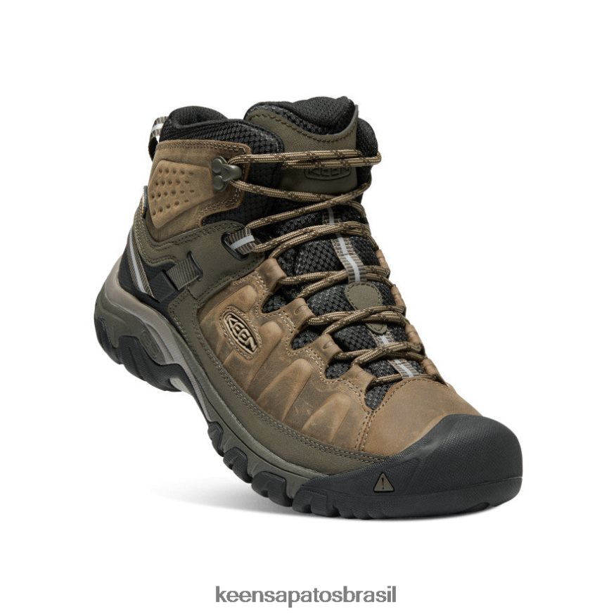 KEEN calçados J8VDXX229 corda elástica/preta targhee iii impermeável médio homens - Image 3