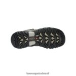 KEEN calçados J8VDXX229 corda elástica/preta targhee iii impermeável médio homens - Image 4