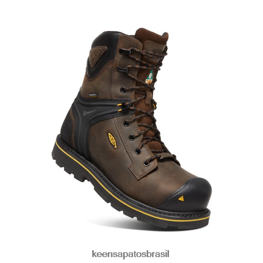KEEN calçados J8VDXX22 cascata marrom/preto Bota csa abitibi ii (biqueira de fibra de carbono) homens - Image 3