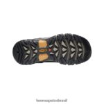 KEEN calçados J8VDXX230 azeitona preta/castanho dourado targhee iii impermeável médio homens - Image 4