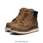KEEN calçados J8VDXX231 belga/concha de areia Cincinati 6" homens - Image 2