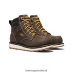 KEEN calçados J8VDXX232 chocolate amargo/casca de areia Cincinati 6" homens - Image 2