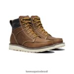 KEEN calçados J8VDXX235 belga/concha de areia Cincinati 6" homens - Image 2