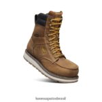 KEEN calçados J8VDXX240 belga/concha de areia Cincinati 8" homens - Image 3