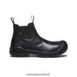 KEEN calçados J8VDXX242 preto Bota impermeável Juneau Romeo (biqueira de fibra de carbono) homens