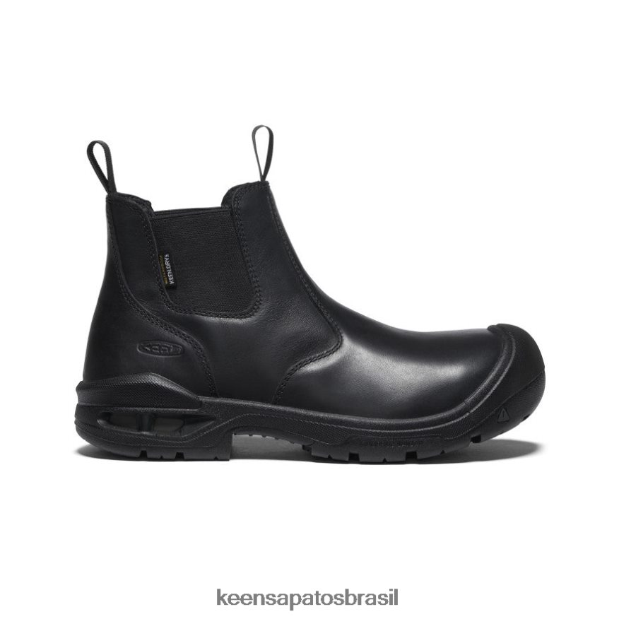 keen_calcados_j8vdxx242_preto_bota_impermeavel_juneau_romeo_biqueira_de_fibra_de_carbono_homens.jpg KEEN calçados J8VDXX242 preto Bota impermeável Juneau Romeo (biqueira de fibra de carbono) homens - Image 1