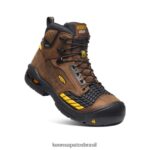 KEEN calçados J8VDXX255 terra escura/preta troy 6" homens - Image 3
