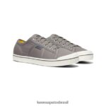 KEEN calçados J8VDXX263 cinza aço/branco estrela tênis Eldon homens - Image 2