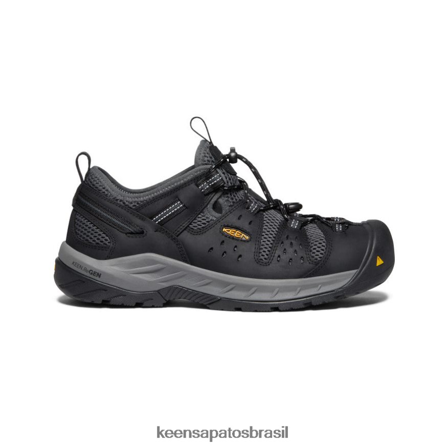 KEEN calçados J8VDXX277 sombra preta/escura Atlanta cool ii (biqueira de aço) homens - Image 1