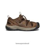 KEEN calçados J8VDXX278 shitake/ferrugem Atlanta cool ii (biqueira de aço) homens