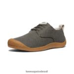 KEEN calçados J8VDXX28 azeitona preta derby de lona mosey homens - Image 3