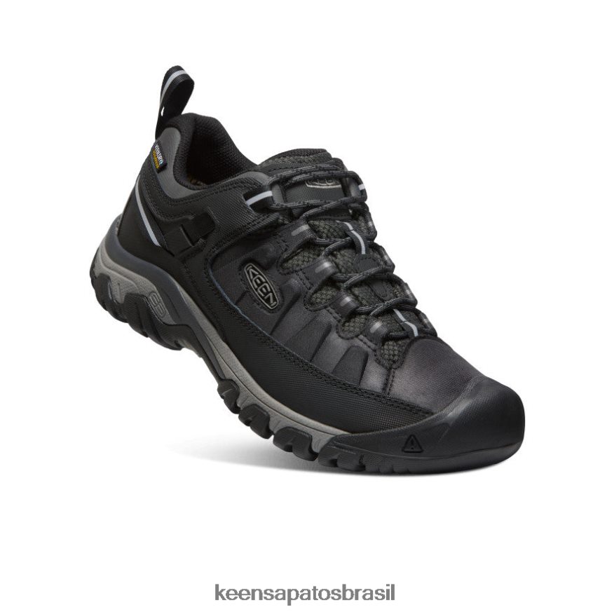 KEEN calçados J8VDXX295 preto/cinza aço targhee exp à prova d'água homens - Image 3