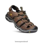 KEEN calçados J8VDXX296 bisonte/preto rialto homens - Image 3