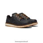KEEN calçados J8VDXX299 preto/esbranquiçado San Jose Oxford (biqueira de alumínio) homens - Image 2