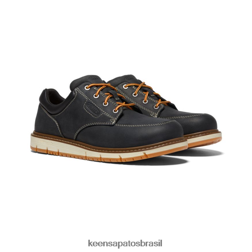KEEN calçados J8VDXX299 preto/esbranquiçado San Jose Oxford (biqueira de alumínio) homens - Image 2