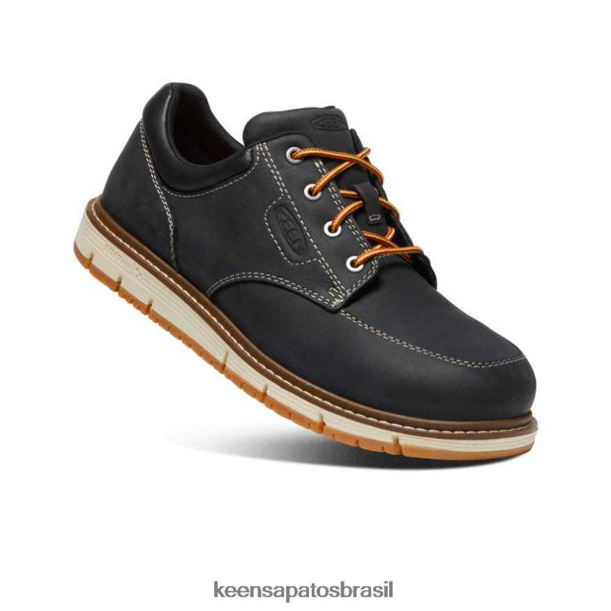 KEEN calçados J8VDXX299 preto/esbranquiçado San Jose Oxford (biqueira de alumínio) homens - Image 3