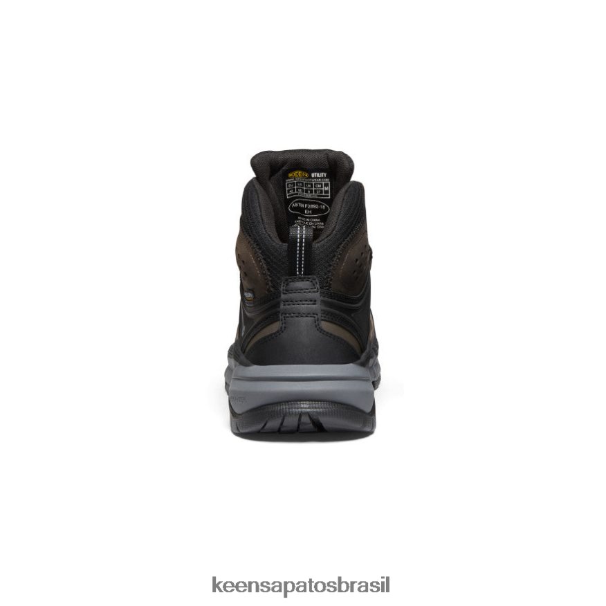 KEEN calçados J8VDXX2 grão de café/preto Kansas City+ kbf impermeável mid (dedo macio) homens - Image 5