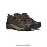 KEEN calçados J8VDXX302 cascata marrom/tijolo cozido Lansing baixo (biqueira de aço) homens - Image 2