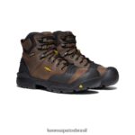 KEEN calçados J8VDXX303 terra escura/preta Portland 6" homens - Image 2