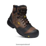 KEEN calçados J8VDXX303 terra escura/preta Portland 6" homens - Image 3