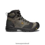 KEEN calçados J8VDXX304 ímã/preto Portland 6" homens