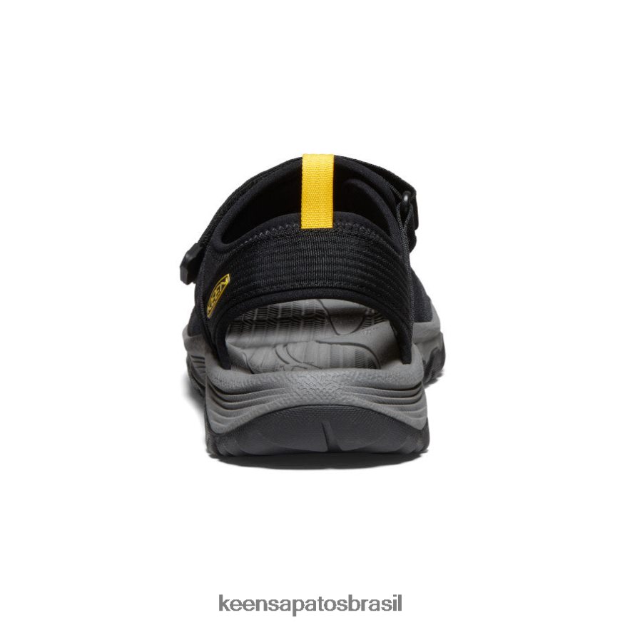 KEEN calçados J8VDXX318 Preto amarelo targhee iii dedo aberto h2 homens - Image 5