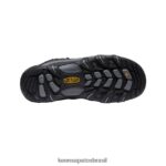 KEEN calçados J8VDXX320 preto/cinza aço bota impermeável koven homens - Image 4