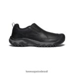 KEEN calçados J8VDXX322 preto/ímã slip-on targhee iii homens