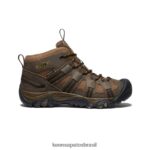 KEEN calçados J8VDXX327 azeitona escura/azeitona monótona siskiyou impermeável médio homens