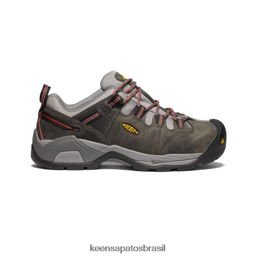 KEEN calçados J8VDXX338 cinza aço/bossa nova Met interno detroit xt (biqueira de aço) homens - Image 1