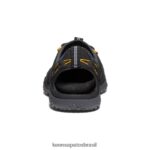 KEEN calçados J8VDXX342 ouro Preto sandália solr homens - Image 5