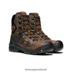 KEEN calçados J8VDXX344 terra escura/preta dover 8" homens - Image 2