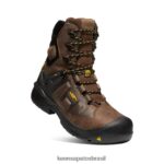 KEEN calçados J8VDXX344 terra escura/preta dover 8" homens - Image 3