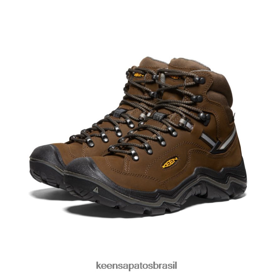 KEEN calçados J8VDXX345 cascata marrom/gárgula bota impermeável durand ii larga homens - Image 2