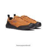 KEEN calçados J8VDXX346 tempero de abóbora/preto sapato impermeável jasper ii homens - Image 2