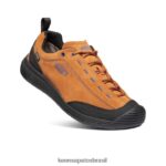 KEEN calçados J8VDXX346 tempero de abóbora/preto sapato impermeável jasper ii homens - Image 3